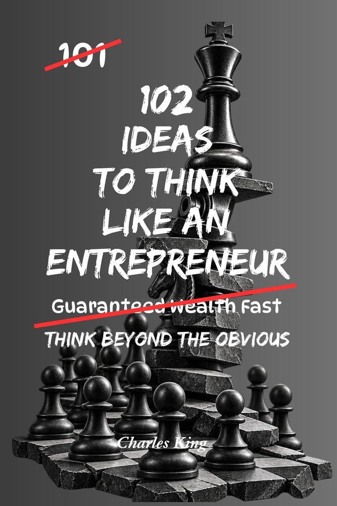 102 Ideas To Think Like An Entrepreneur: No Overnight Success. No Reckless Risks. Simple Everyday Ideas To Spot Opportunities, Solve Problems, Take In cover