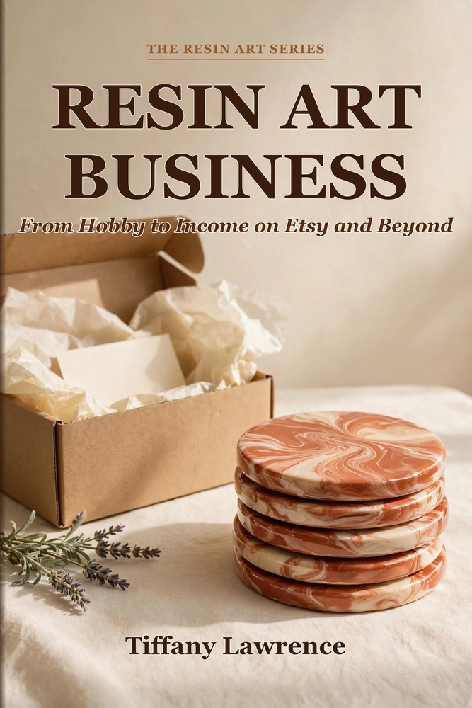 Resin Art Business: From Hobby to Income on Etsy and Beyond cover