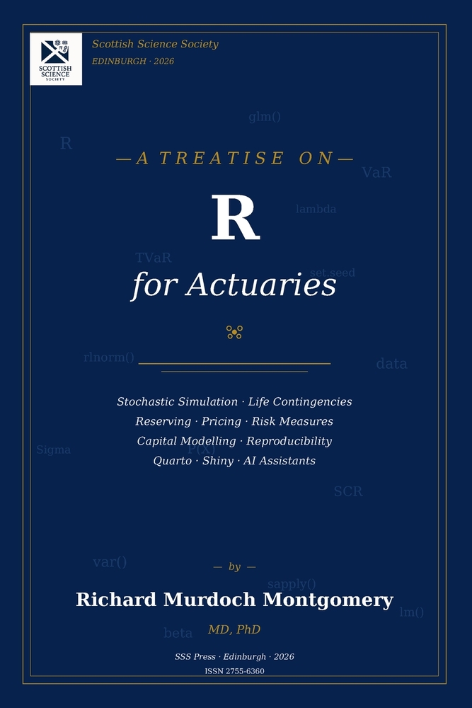 A TREATISE ON R for Actuaries cover