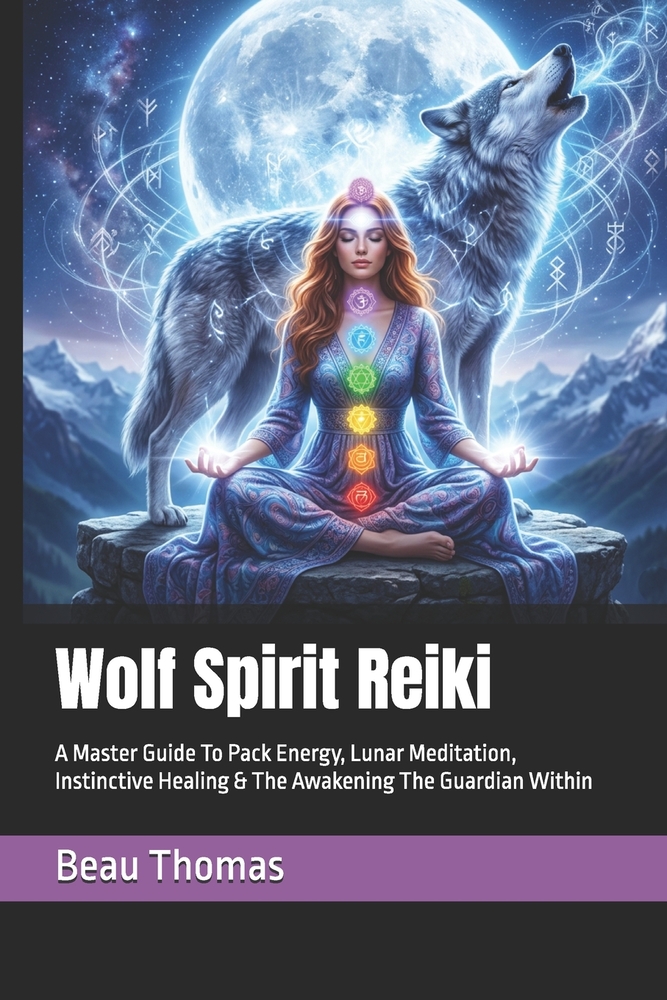 Wolf Spirit Reiki: A Master Guide To Pack Energy, Lunar Meditation, Instinctive Healing & The Awakening The Guardian Within cover