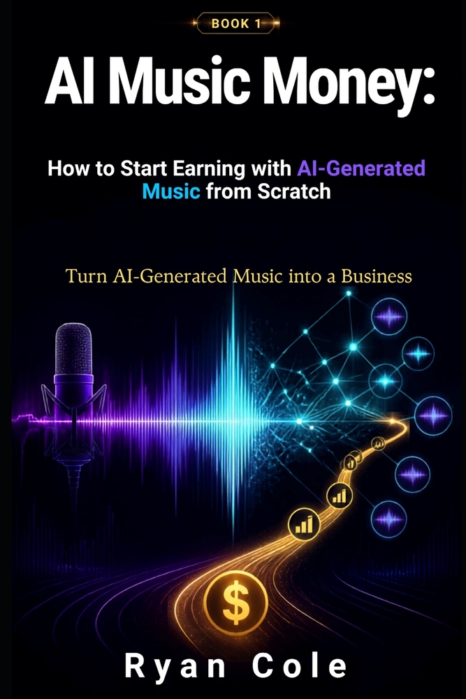 AI Music Money: How to Start Earning with AI-Generated Music from Scratch cover