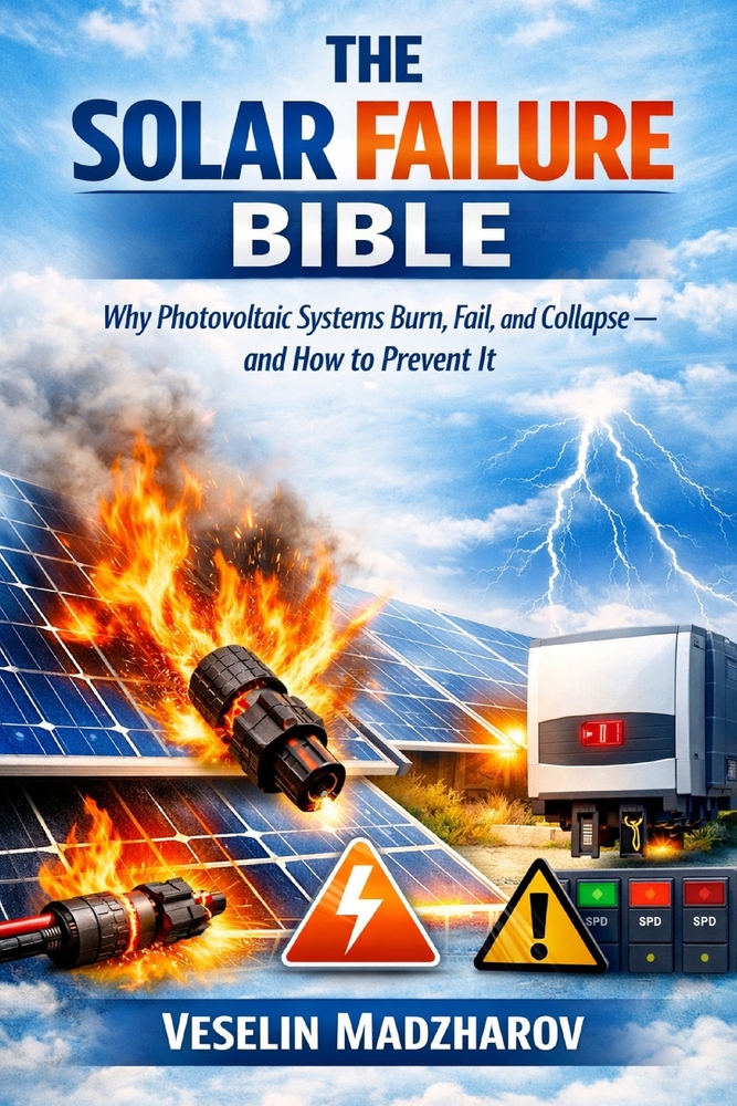 The Solar Failure Bible: Why Photovoltaic Systems Burn, Break and Collapse - And How to Stop It cover