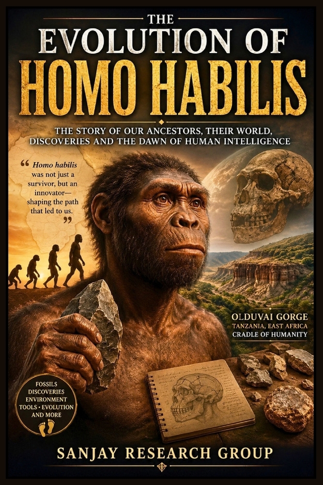 Evolution of Homo Habilis: The Story of Our Ancestors, their World, Discoveries and The Dawn of Human Intelligence cover