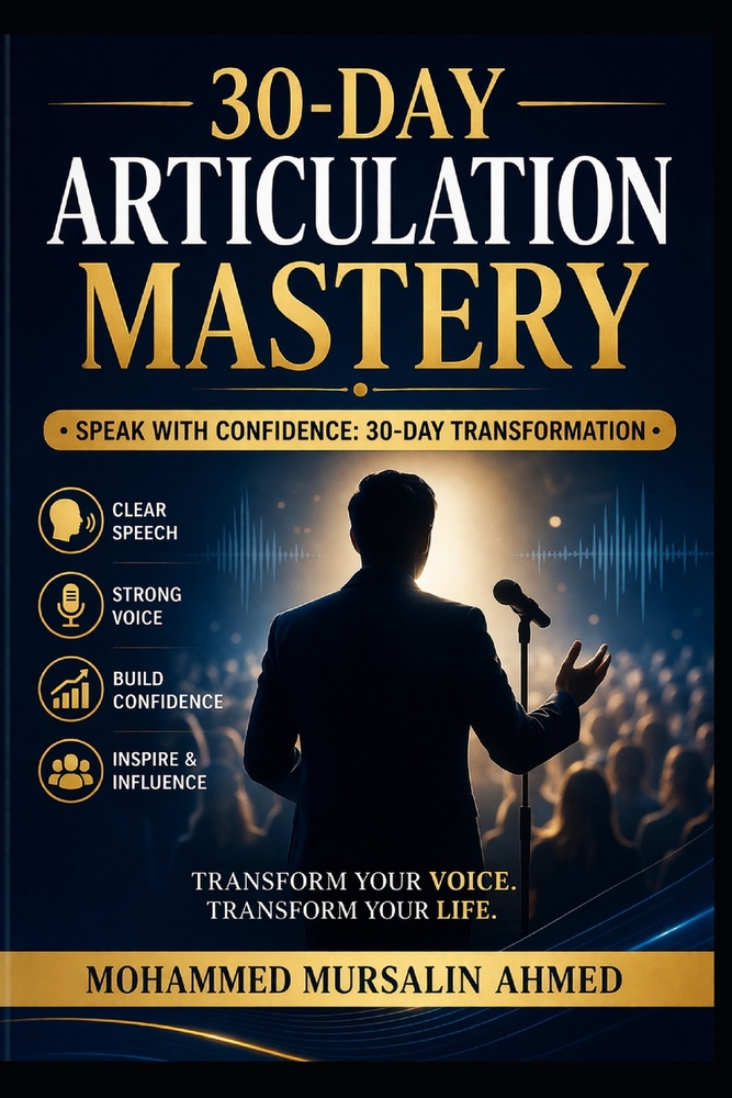 30-Day Articulation Mastery: Speak with Confidence, Clarity, and Charisma in Just 30 Days cover