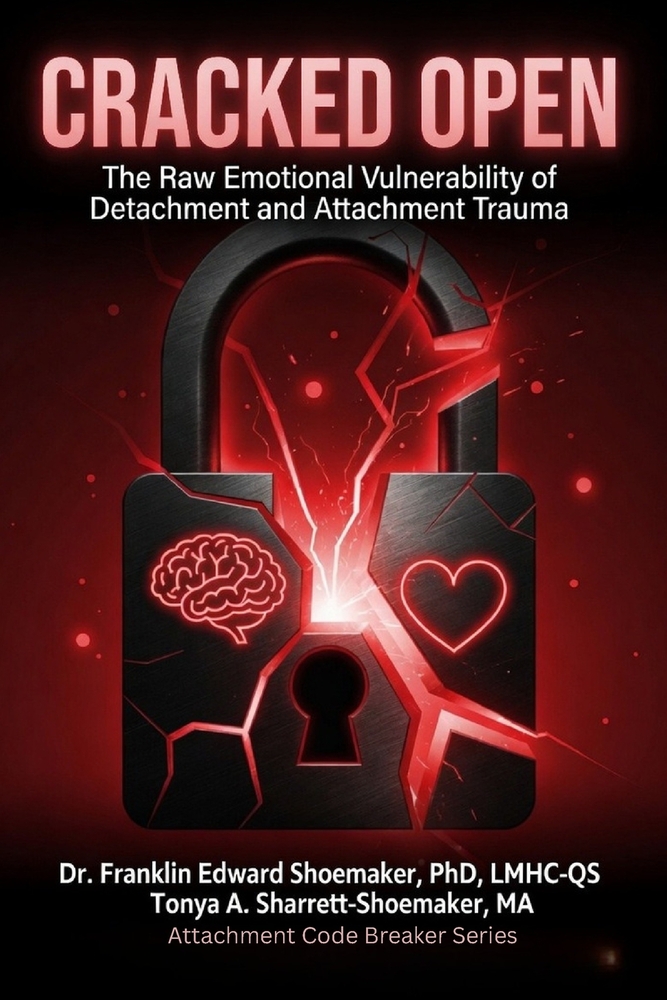 C R A C K E D O P E N: The Raw Emotional Vulnerability of Detachment and Attachment Trauma cover
