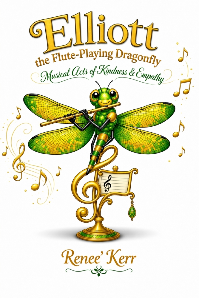 Elliott the Flute-Playing Dragonfly: Musical Acts of Kindness & Empathy cover