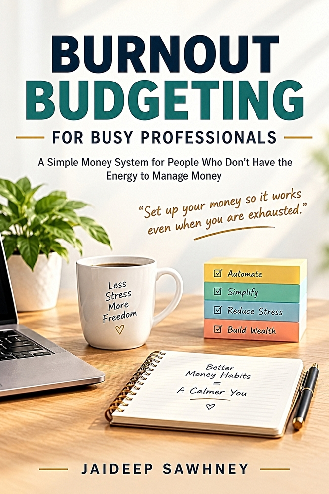 Burnout Budgeting for Busy Professionals: A Simple Money System for People Who Don't Have the Energy to Manage Money cover