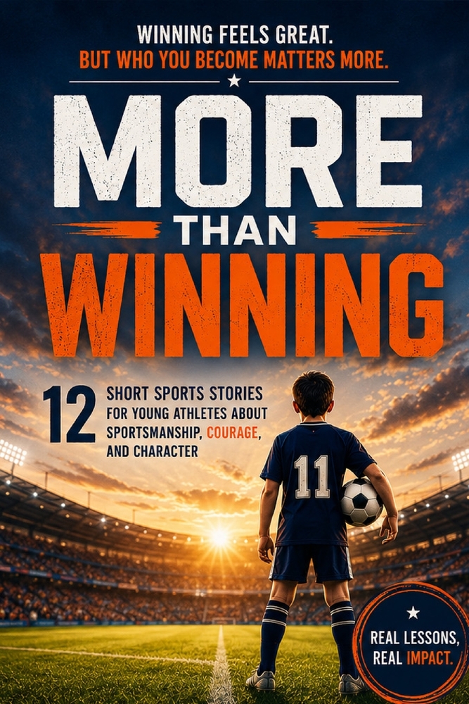 More Than Winning: Short Sports Stories for Kids That Teach Sportsmanship, Character, Teamwork, and Life Lessons cover