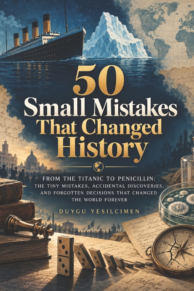 50 Small Mistakes That Changed History: From the Titanic to Penicillin: The Tiny Mistakes, Accidental Discoveries, and Forgotten Decisions That Change cover