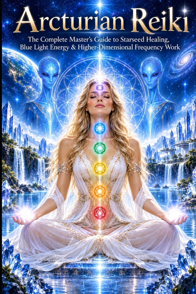 Arcturian Reiki: The Complete Master's Guide to Starseed Healing, Blue Light Energy & Higher-Dimensional Frequency Work cover