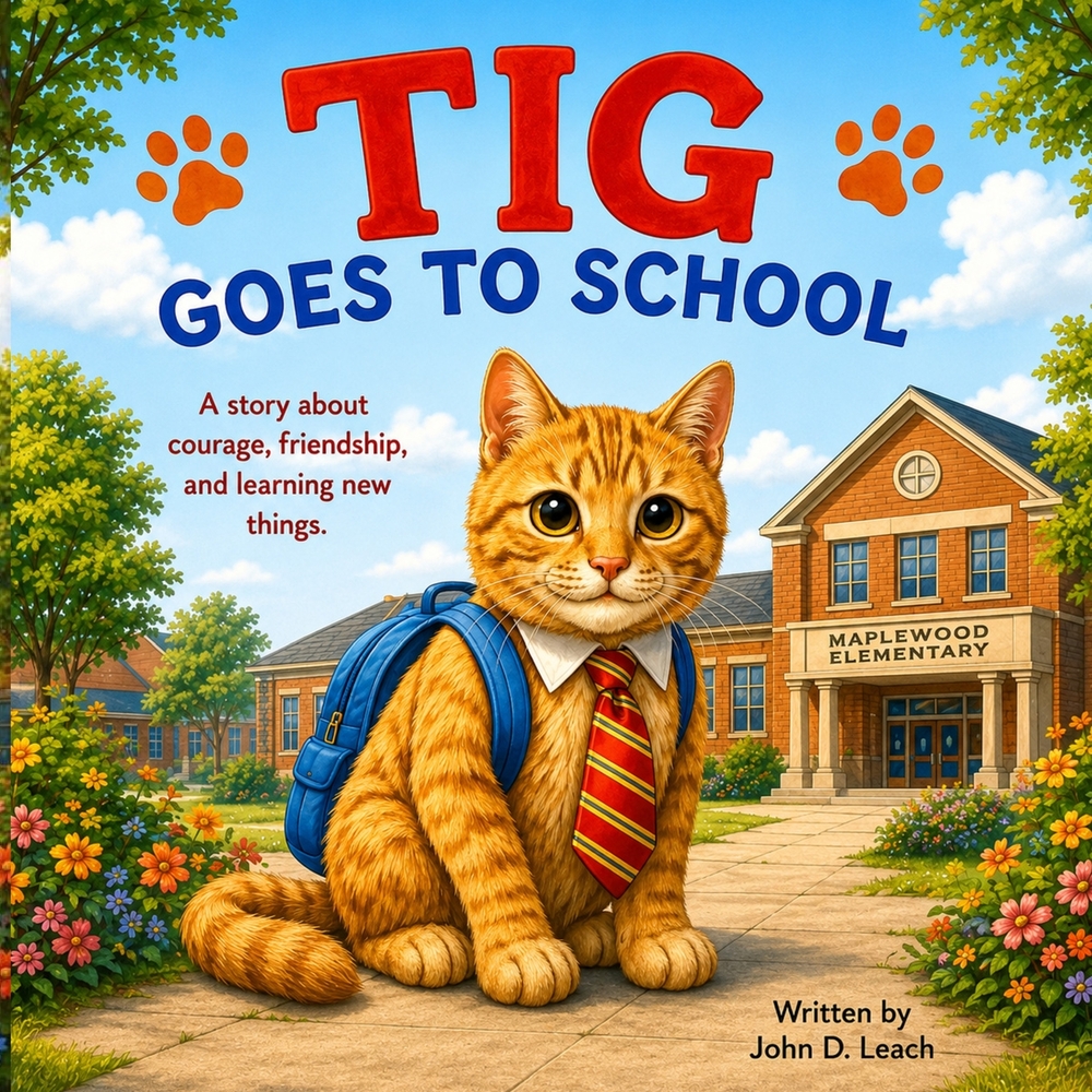 Tig Goes To School cover
