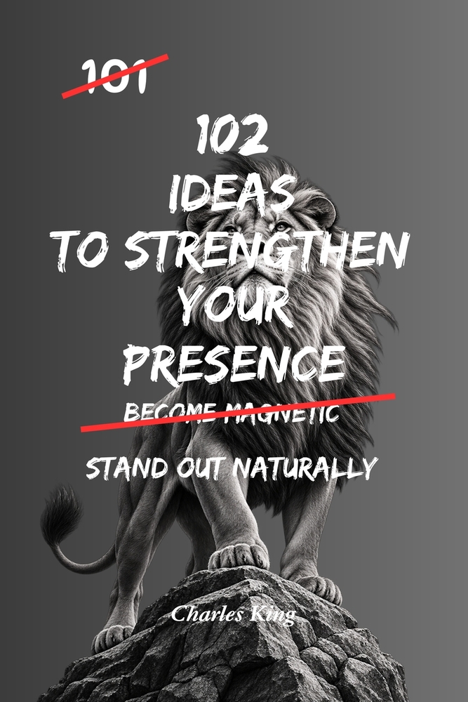 102 Ideas To Strengthen Your Presence: No Perfect Charisma. Simple Everyday Ideas To Be More Engaging, Improve Your Presence, Communicate With Confide cover