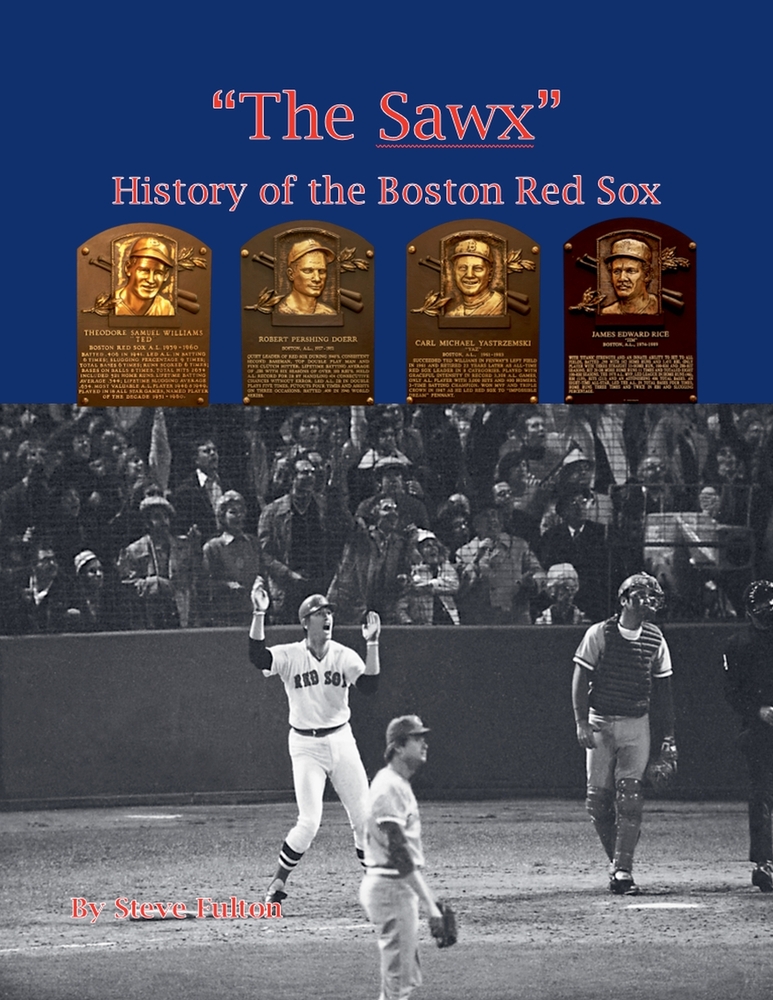 "The Sawx" History of the Boston Red Sox cover