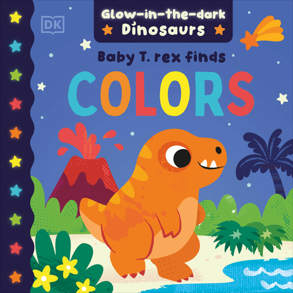 Baby T. Rex Finds Colors cover