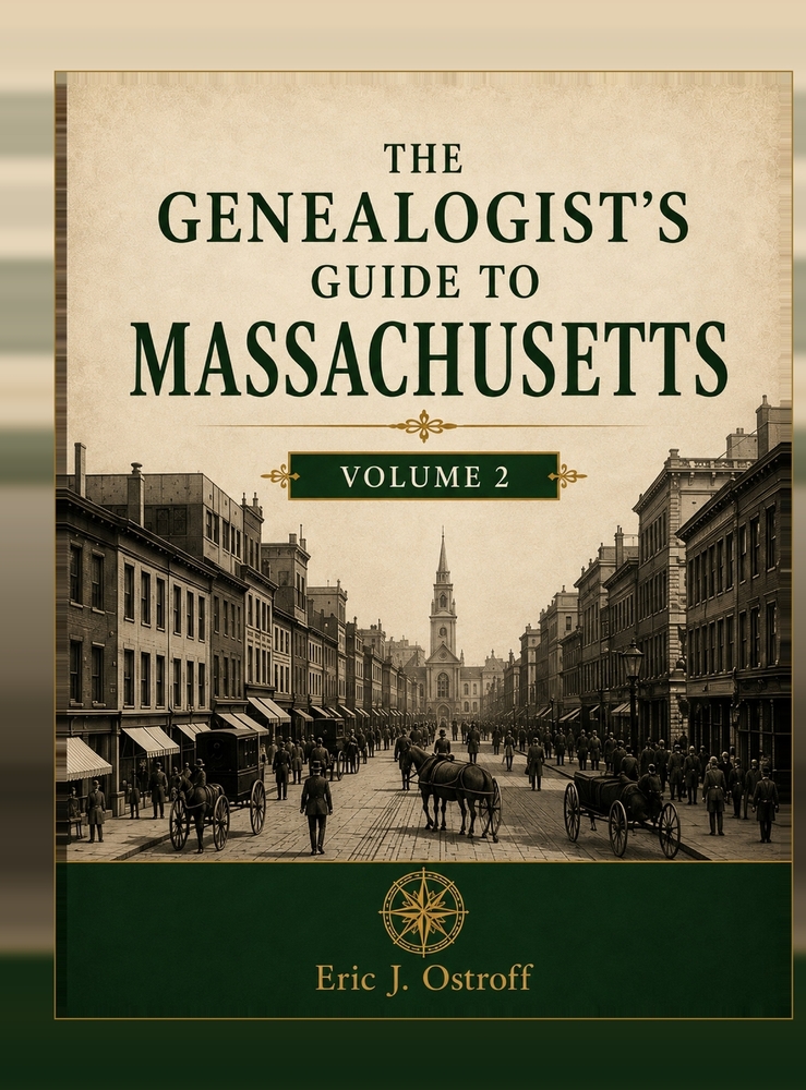 The Genealogist's Guide to Masssachusetts - Volume 2 cover