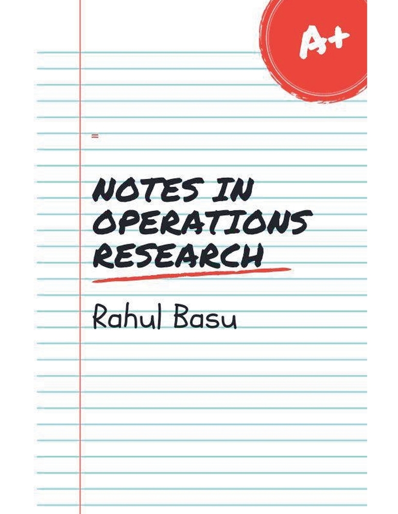 Notes in Operations Research cover