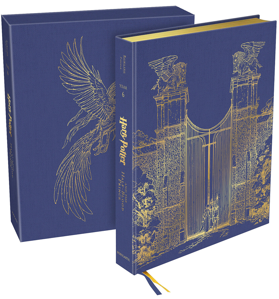 Harry Potter and the Half-Blood Prince: The Illustrated Edition (Collector's Edition) (Harry Potter, Book 6) cover