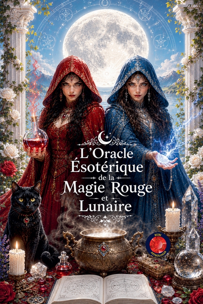 L'Oracle Ésotérique de la Magie Rouge et Lunaire cover
