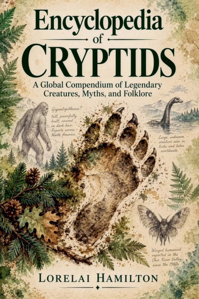 Encyclopedia of Crytids: A Global Compendium of Legendary Creatures, Myths, and Folklore cover