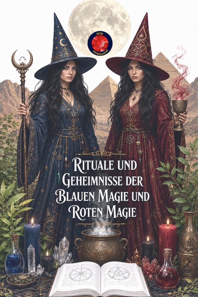 Rituale und Geheimnisse der Blauen Magie und Roten Magie cover