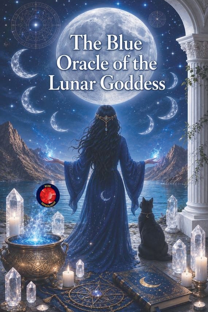 The Blue Oracle of the Lunar Goddess cover