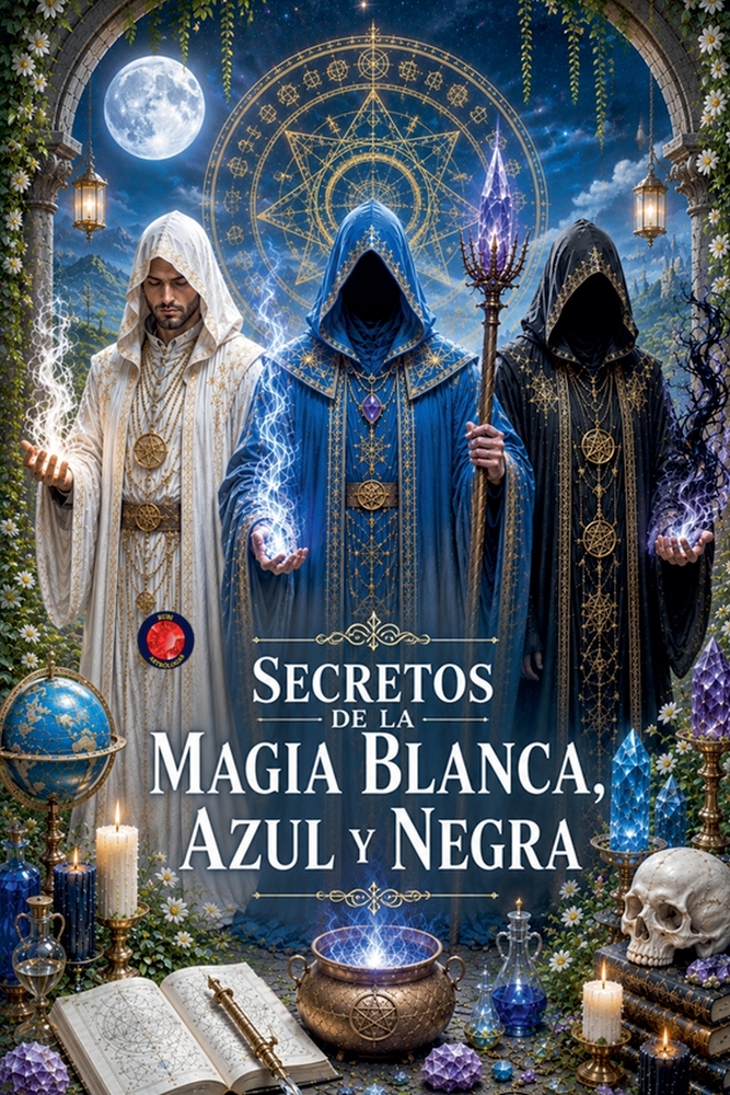 Secretos de la Magia Blanca, Azul y Negra cover