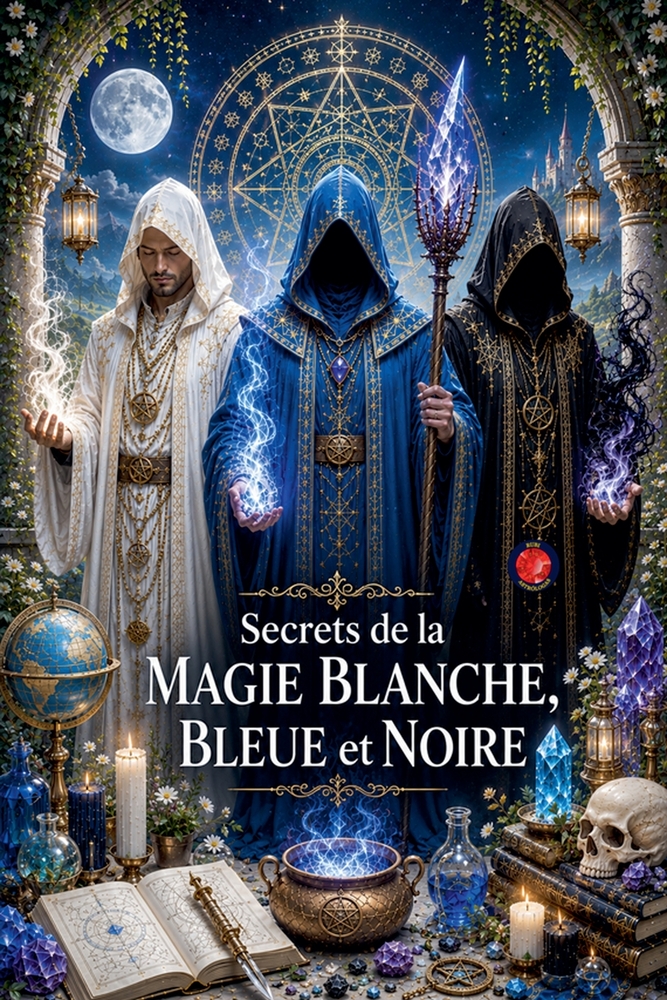 Secrets de la Magie Blanche, Bleue et Noire cover