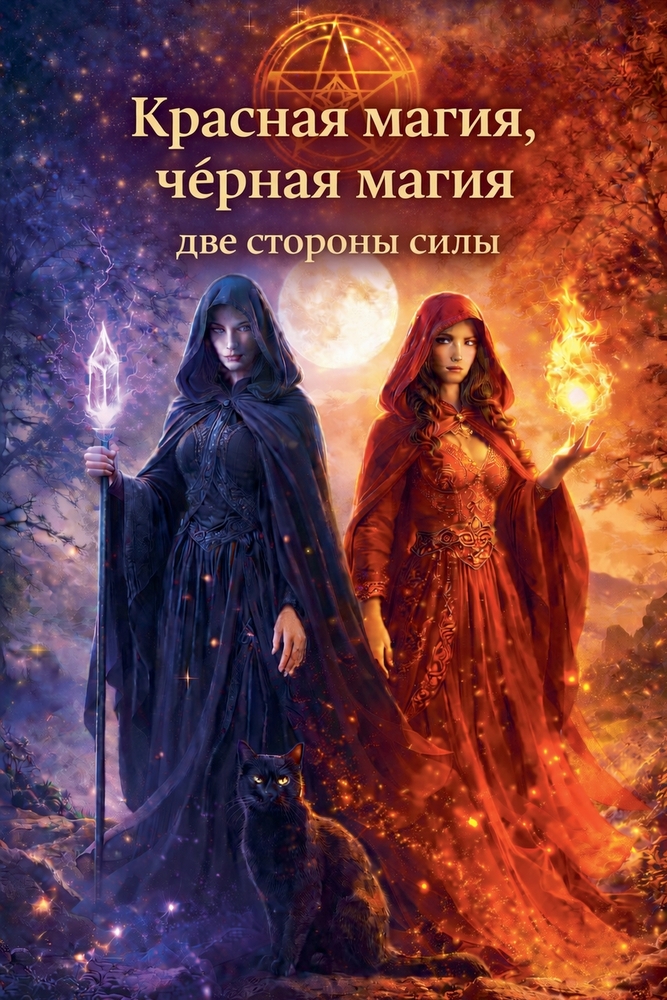 Красная магия, чёрная маг cover