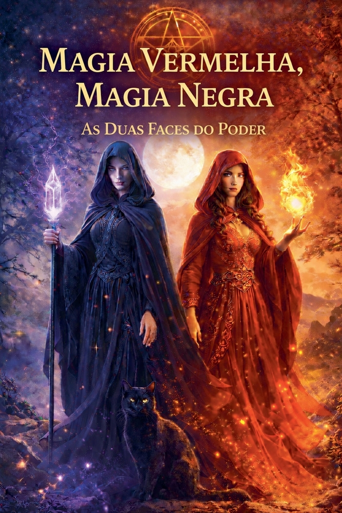 Magia Vermelha, Magia Negra: As Duas Faces do Poder cover