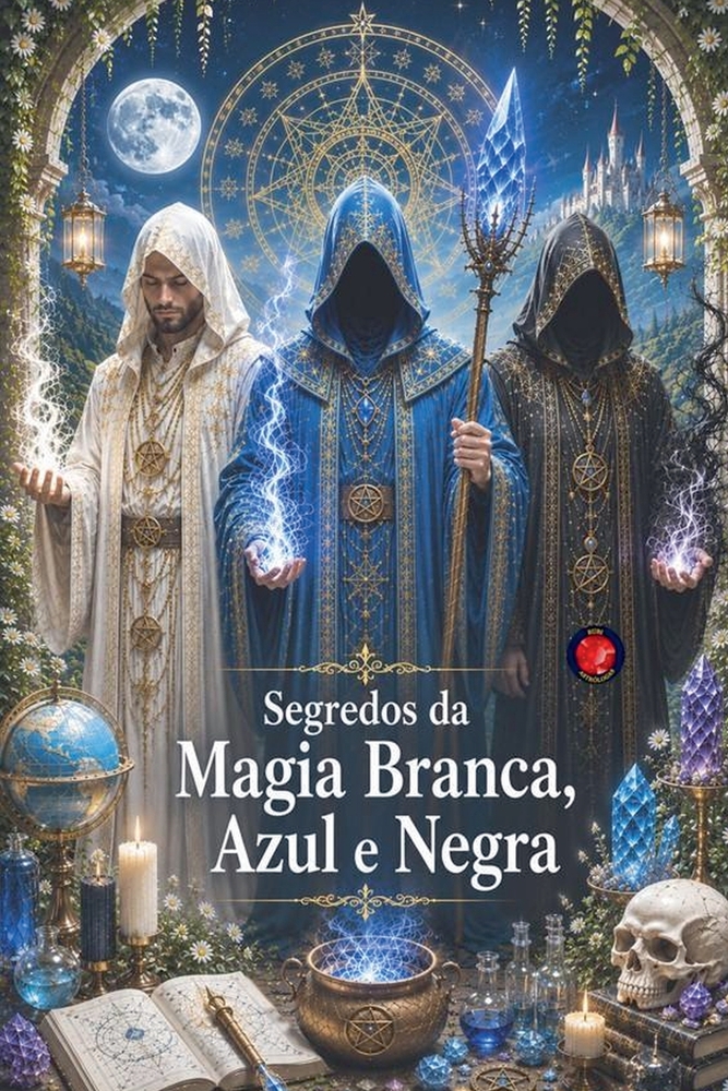 Segredos da Magia Branca, Azul e Negra cover