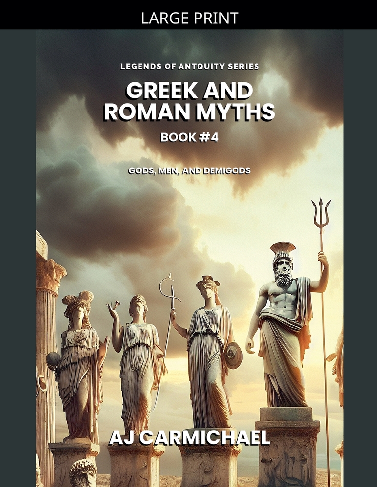 Greek and Roman Myths: Gods, Men, and Demigods cover