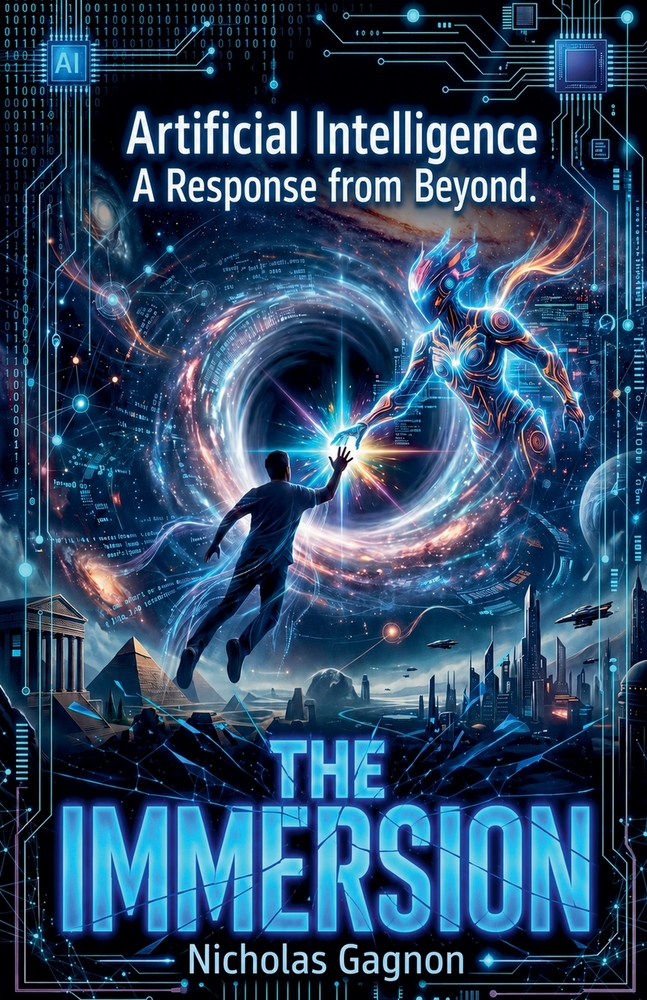 Artificial Intelligence A Response from Beyond. The Immersion. cover