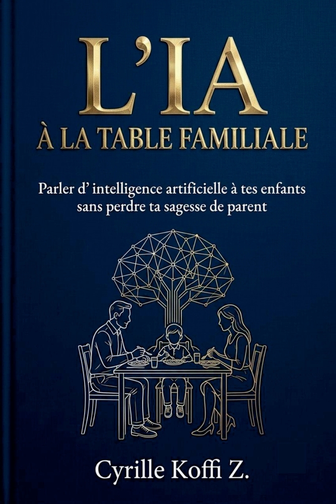 L'IA à la Table Familiale - Parler d'intelligence artificielle à tes enfants sans perdre ta sagesse de parent cover