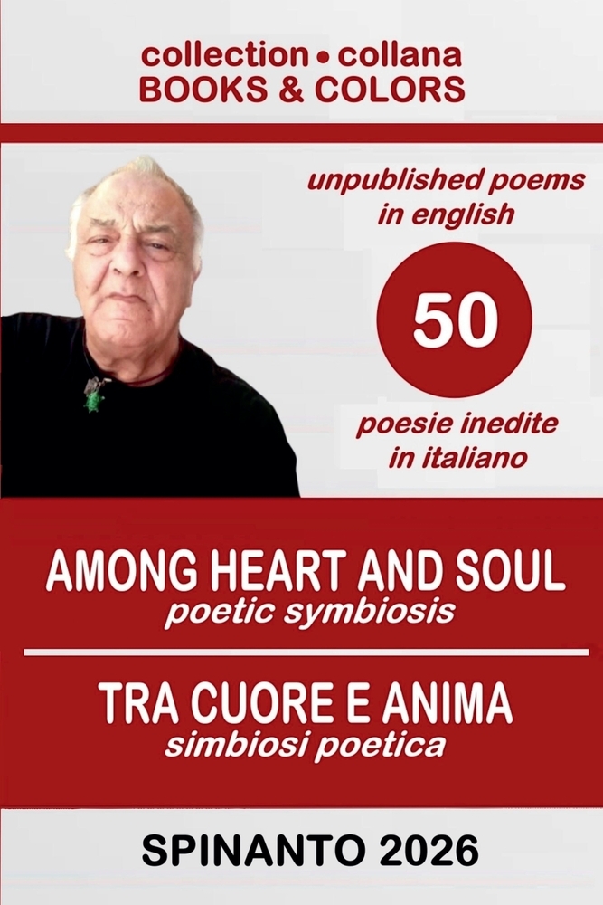 AMONG HEART AND SOUL - TRA CUORE E ANIMA poetic symbiosis - simbiosi poetica cover