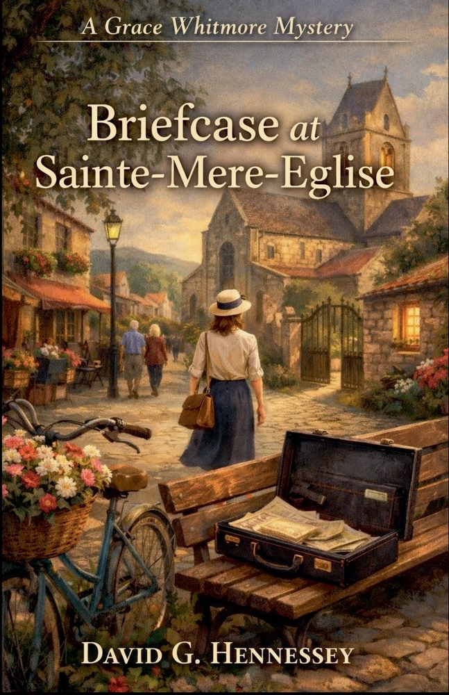 Briefcase at Sainte-Mere-Eglise cover