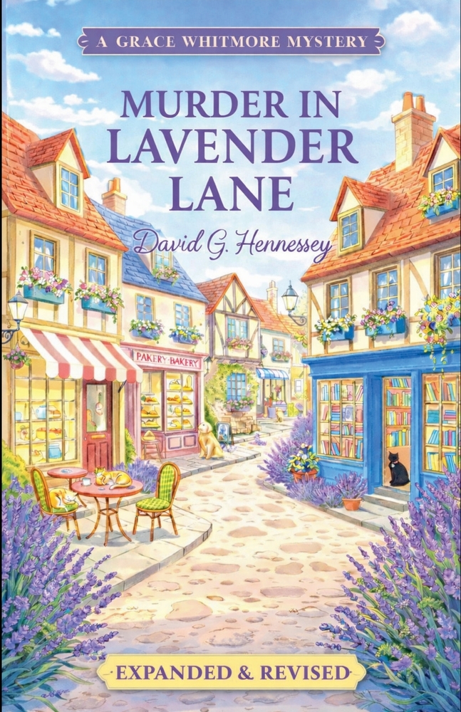 Murder in Lavendar Lane cover
