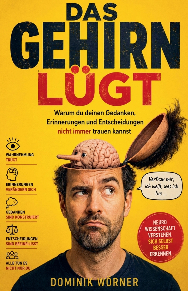 Das Gehirn lügt cover