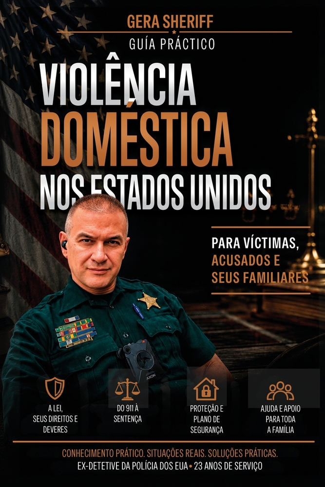 Violência Doméstica Nos Estados Unidos: Guia prático para vítimas, pessoas acusadas e seus familiares cover