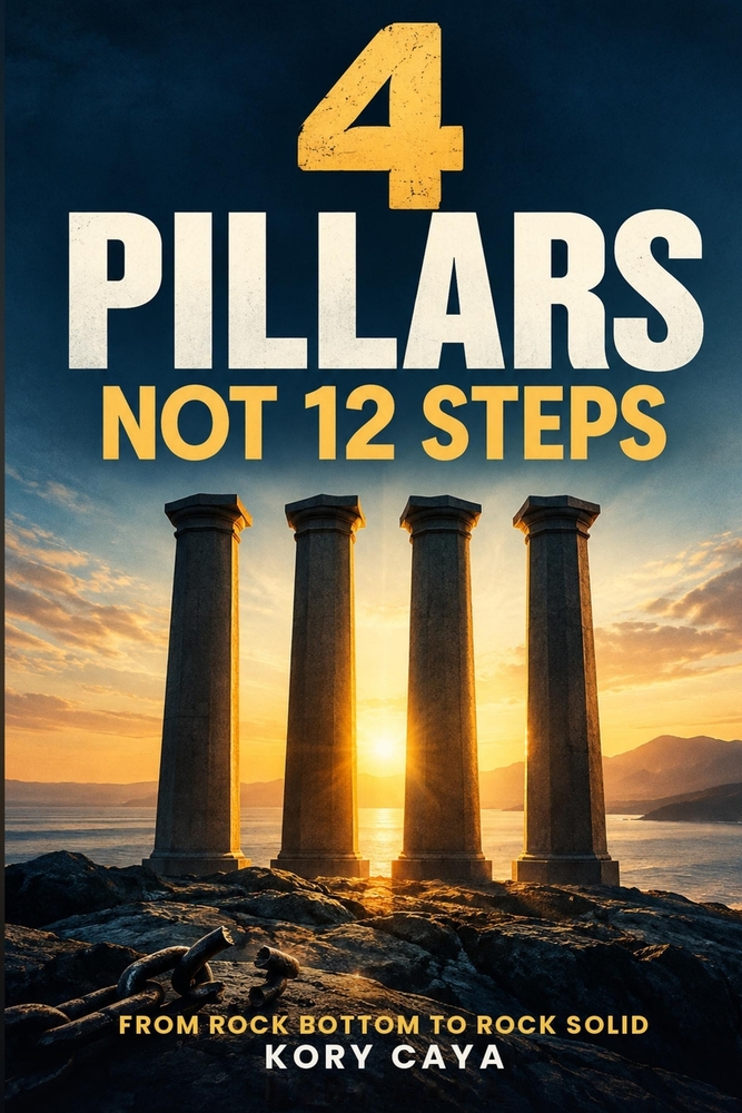 4 Pillars Not 12 Steps: From Rock Bottom To Rock Solid cover