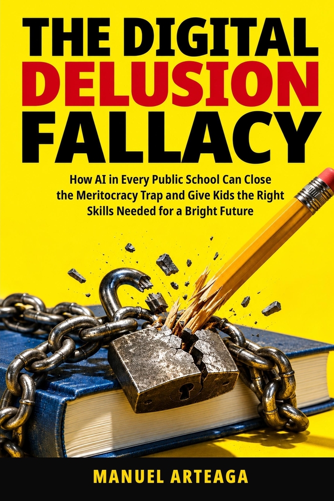 The Digital Delusion Fallacy: How AI in Every Public School Can Close the Meritocracy Trap and Give Kids the Right Skills Needed for a Bright Future cover
