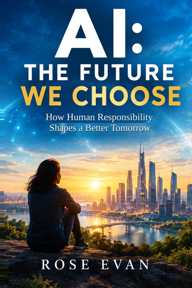 AI: THE FUTURE WE CHOOSE: How Human Responsibility Shaped a Better Tomorrow cover