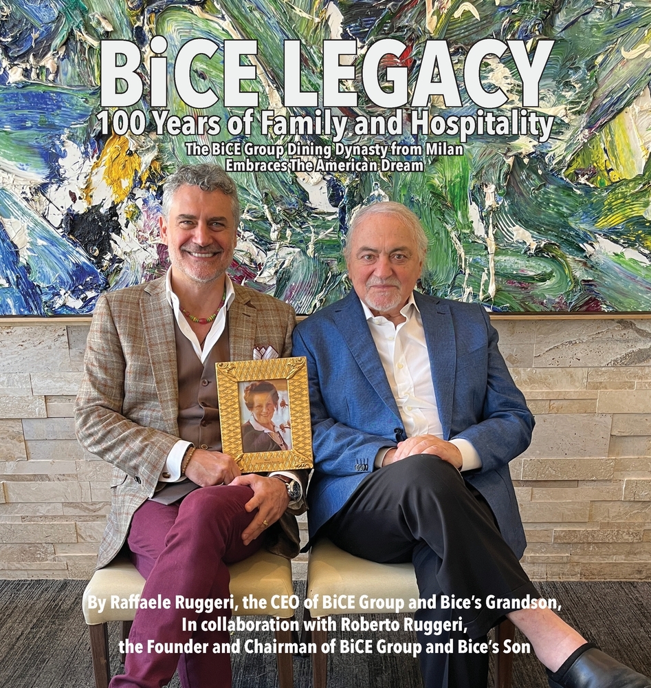 BiCE Legacy, 100 Years of Family and Hospitality cover