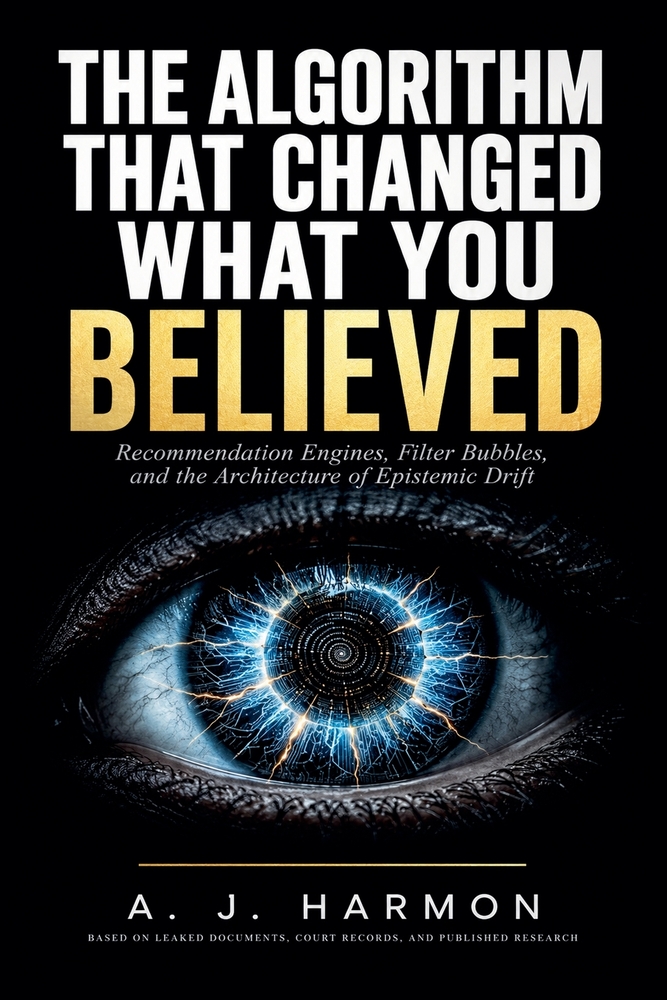 The Algorithm That Changed What You Believed: Recommendation Engines, Filter Bubbles, and the Architecture of Epistemic Drift cover