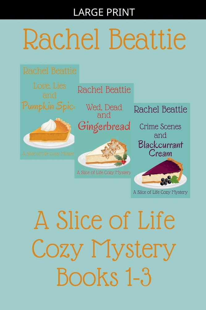 A Slice of Life Cozy Mystery Books 1-3 cover