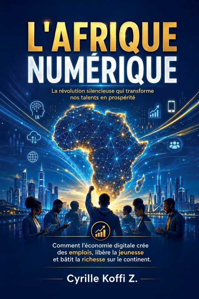 L'Afrique Numérique - La révolution silencieuse qui transforme nos talents en prospérité cover