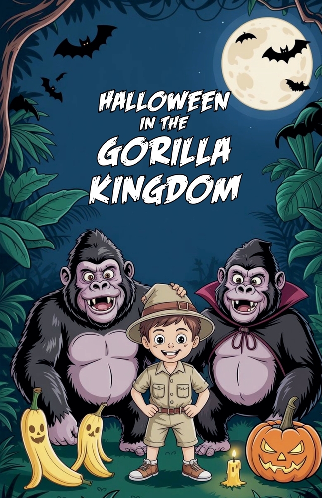 Halloween in the Gorilla Kingdom cover