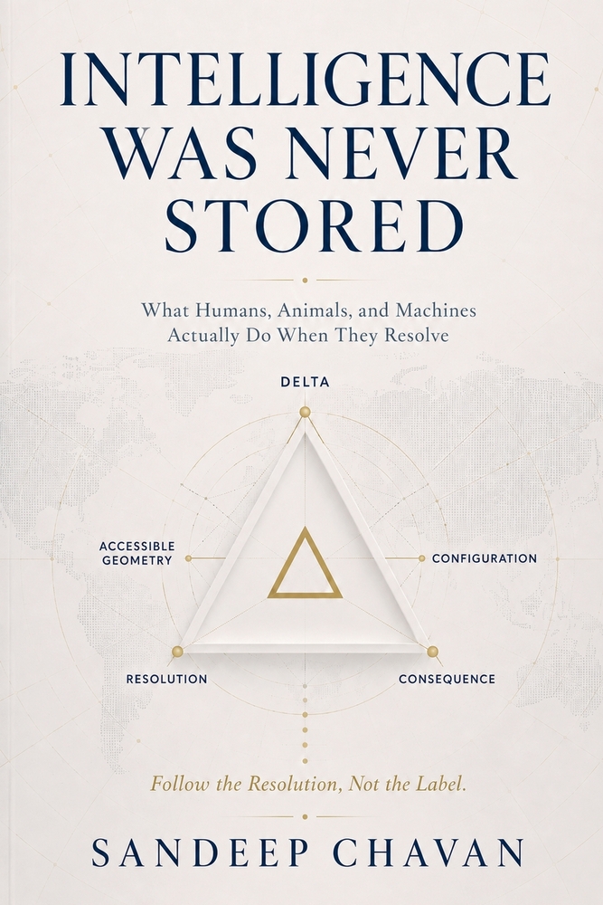Intelligence Was Never Stored cover