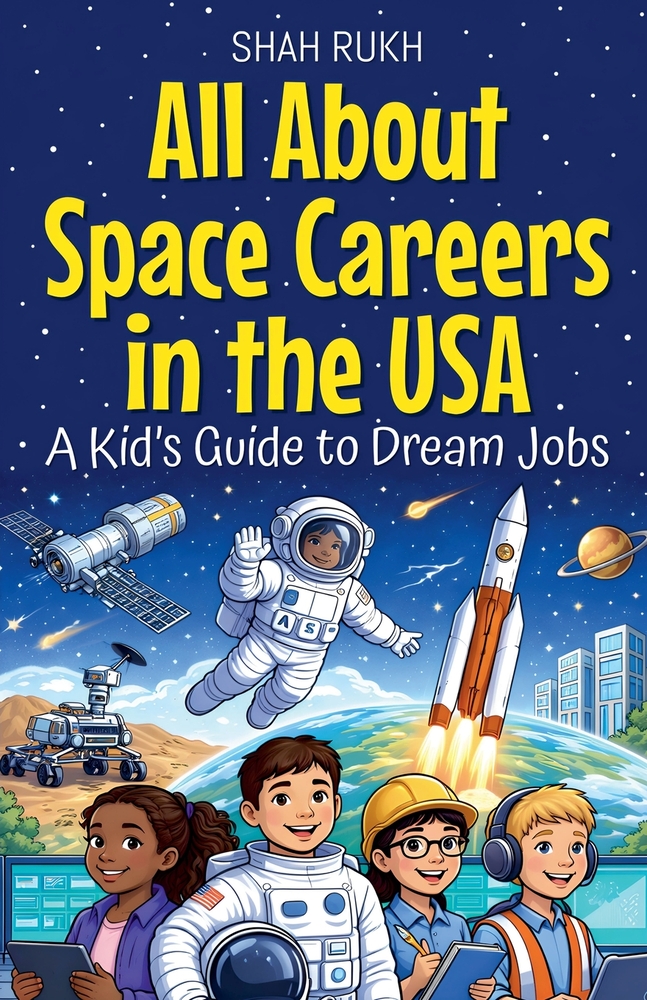 All About Space Careers in the USA: A Kid's Guide to Dream Jobs cover