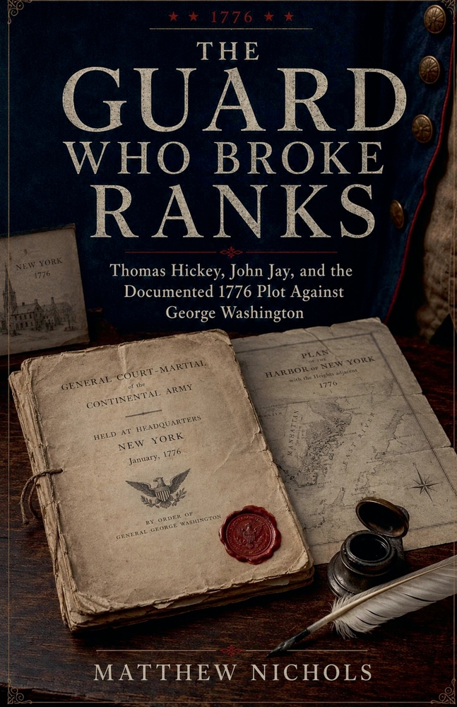 The Guard Who Broke Ranks: Thomas Hickey, John Jay, and the Documented 1776 Plot Against George Washington cover