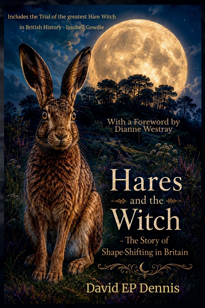 Hares and the Witch: The Story of Shape-Shifting In Britain cover